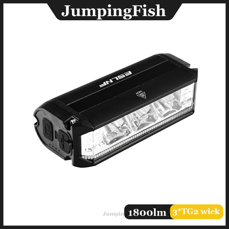 1800LM 3 LED-uri pentru biciclete MTB, 2000MAH, reîncărcabilă pentru bicicletă, lanternă, pentru ciclism în aer liber, accesorii pentru biciclete pentru scuter electric