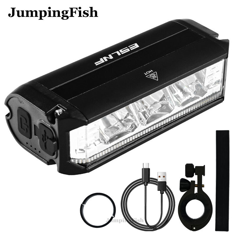 1800LM 3 LED-uri pentru biciclete MTB, 2000MAH, reîncărcabilă pentru bicicletă, lanternă, pentru ciclism în aer liber, accesorii pentru biciclete pentru scuter electric