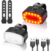 Jarko svjetlo za bicikl LED prednja USB punjiva svjetiljka za brdski bicikl Vodootporna prednja svjetla za bicikl Svjetiljka za biciklistički skuter