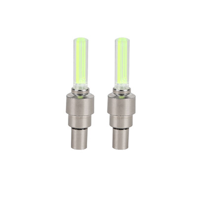 2Pcs Neonska svjetla za žbice za bicikle LED svjetla za bicikle Kapica ventila za gume Svjetiljka Žbica za kotače Lagani automobil Dodaci za motocikle
