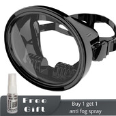 Mască de scufundări retro pentru adulți, mască de pescuit sub apă, sticlă securizată HD, anti-aburire, excelentă pentru activități acvatice