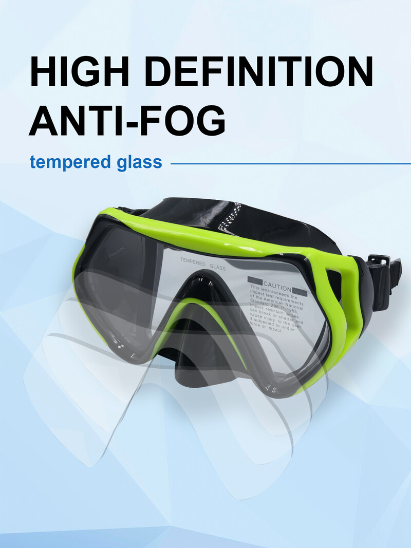 Ronilačka maska za ronjenje Profesionalne naočale za plivanje Scuba Disalica Silikonske ronilačke naočale za odrasle protiv magljenja s poklopcem za nos