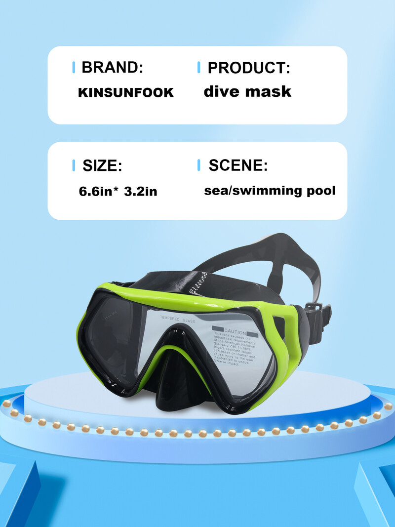 Ronilačka maska za ronjenje Profesionalne naočale za plivanje Scuba Disalica Silikonske ronilačke naočale za odrasle protiv magljenja s poklopcem za nos