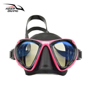 Keep Diving Professional Full-Dry Mask Snorkeling Πτυσσόμενη για ενήλικες Μάσκα κατάδυσης