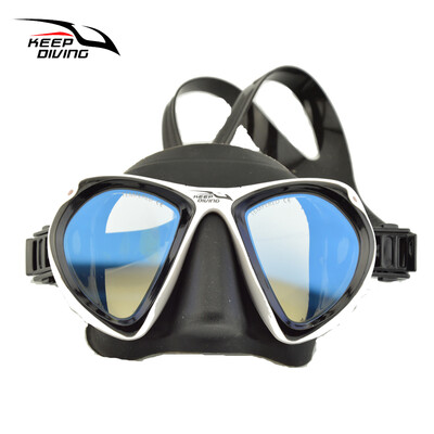 Keep Diving Professional Full-Dry Mask Snorkeling Πτυσσόμενη για ενήλικες Μάσκα κατάδυσης