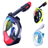 ΝΕΑ UV Anti Fog Diving Μάσκα Πλήρους Προσώπου Επιμετάλλωση Υποβρύχια Γυαλιά Ευρεία Scuba Snorkeling Ενήλικες Scuba Spearfishing Dive Equipment