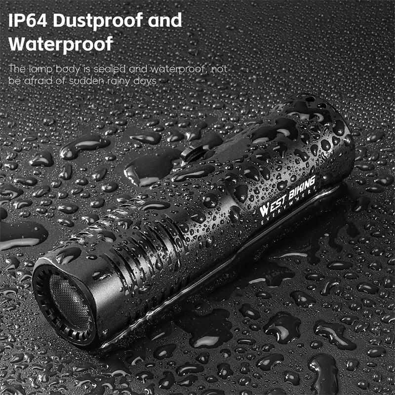 WEST BIKING Prednja svjetla za bicikle 400/800/1000 lumena Prednja svjetla za bicikle Svjetiljka Vodootporna MTB svjetiljka za cestovni biciklizam Dodaci