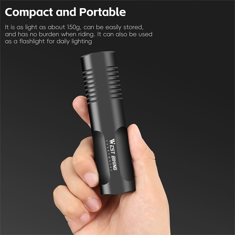 WEST BIKING Prednja svjetla za bicikle 400/800/1000 lumena Prednja svjetla za bicikle Svjetiljka Vodootporna MTB svjetiljka za cestovni biciklizam Dodaci