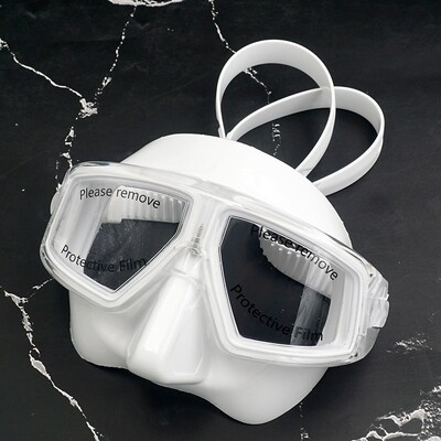 Profesionalna besplatna ronilačka maska Leća od smole protiv zamagljivanja Pogled od 120 stupnjeva Mala glasnoća Maska za ronjenje Naočale za ronjenje s disalicom