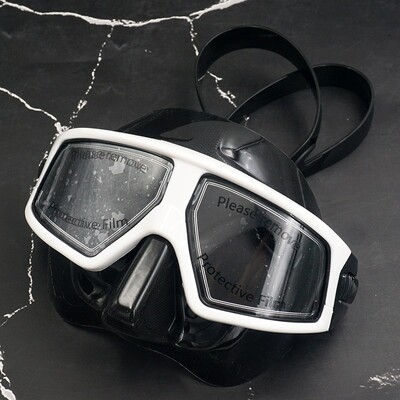 Profesionalna besplatna ronilačka maska Leća od smole protiv zamagljivanja Pogled od 120 stupnjeva Mala glasnoća Maska za ronjenje Naočale za ronjenje s disalicom