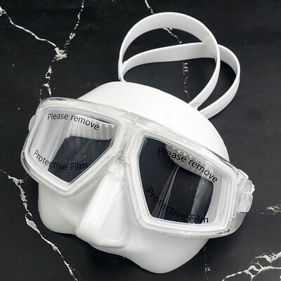 Profesionalna besplatna ronilačka maska Leća od smole protiv zamagljivanja Pogled od 120 stupnjeva Mala glasnoća Maska za ronjenje Naočale za ronjenje s disalicom