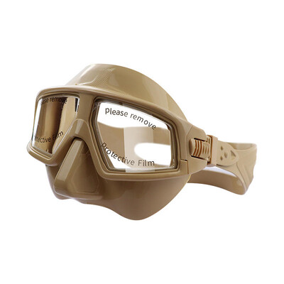 Profesionalna besplatna ronilačka maska Leća od smole protiv zamagljivanja Pogled od 120 stupnjeva Mala glasnoća Maska za ronjenje Naočale za ronjenje s disalicom