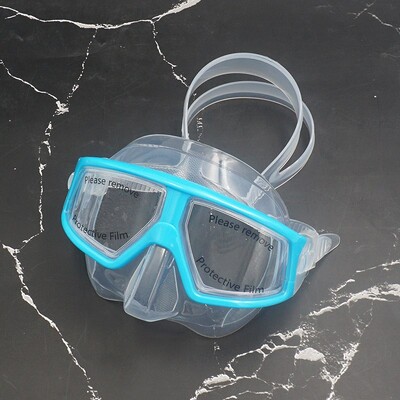 Profesionalna besplatna ronilačka maska Leća od smole protiv zamagljivanja Pogled od 120 stupnjeva Mala glasnoća Maska za ronjenje Naočale za ronjenje s disalicom