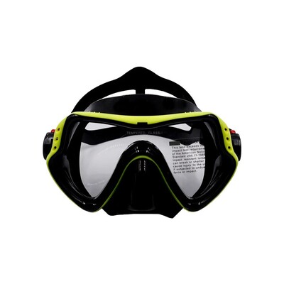 Mască de scufundări cu snorkel Mască de înot HD pentru adulți, ochelari de scufundări anti-ceață, mască de scufundări din sticlă temperată Ochelari de înot cu capac pentru nas