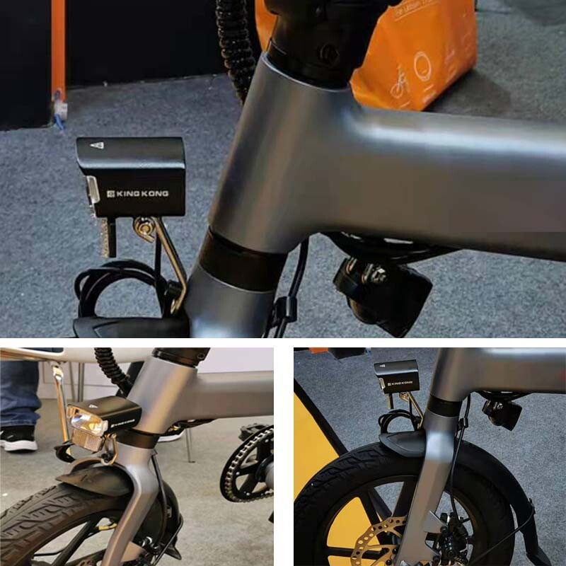 Prednja svjetla na litijske baterije za električne bicikle, s linijom odsječenja, jednostruko svjetlo protiv odsjaja, poboljšana električna svjetiljka za skateboard