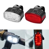 LED zadné svetlá na bicykel, nabíjateľné USB predné svetlo, bezpečnostné výstražné svetlo na bicykel, vodotesné predné zadné svetlo pre MTB horský bicykel