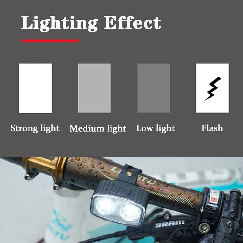 LED zadné svetlá na bicykel, nabíjateľné USB predné svetlo, bezpečnostné výstražné svetlo na bicykel, vodotesné predné zadné svetlo pre MTB horský bicykel