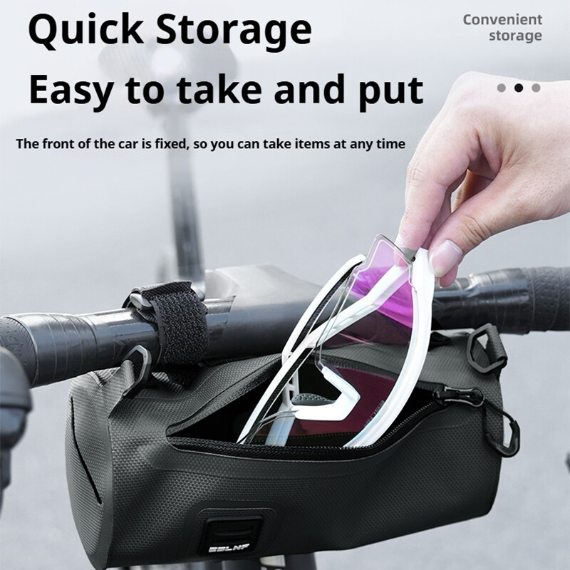 ESLNF torba za bicikl Prijenosni upravljač Višenamjenski ruksak velikog kapaciteta MTB Cestovna biciklistička okvirna cijevna torba Torbe za rame