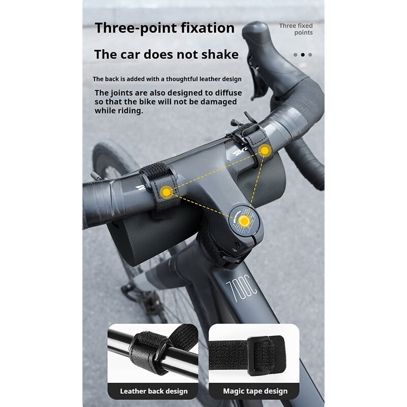 ESLNF torba za bicikl Prijenosni upravljač Višenamjenski ruksak velikog kapaciteta MTB Cestovna biciklistička okvirna cijevna torba Torbe za rame