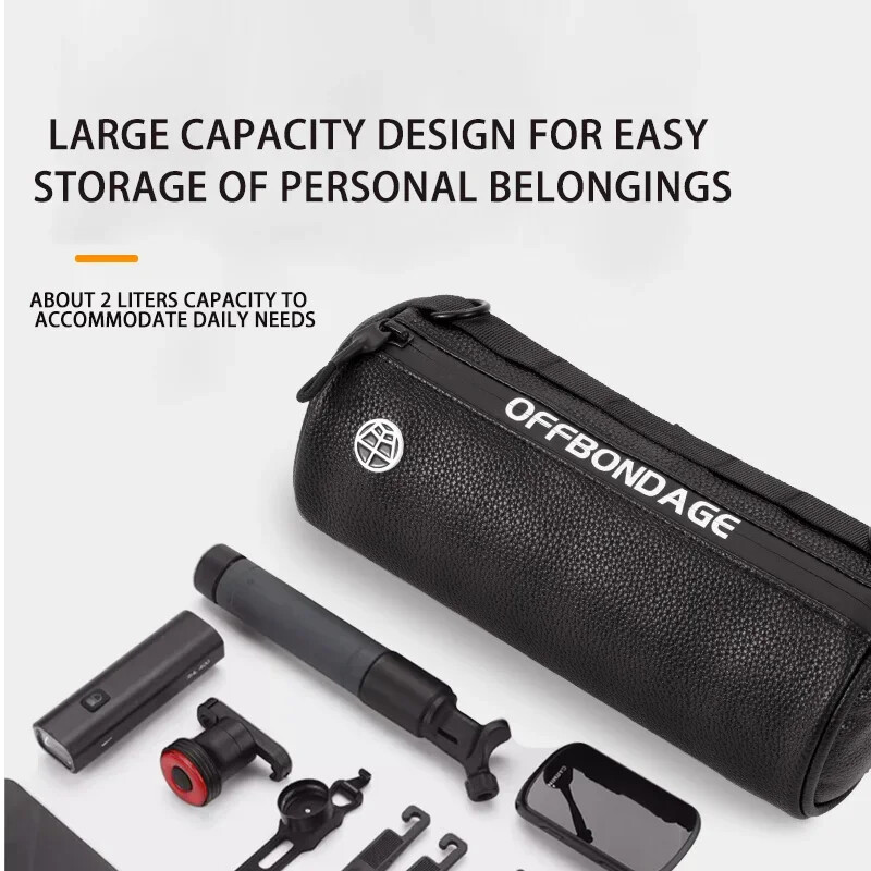 OFFBONDAGE Torba za prednju zračnicu za bicikl Vodootporna torba za upravljač velikog kapaciteta Prijenosna višenamjenska torba za rame Torba za bicikl