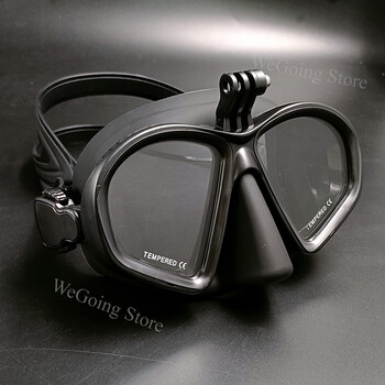 Mirror Lens Professional Scuba Diving Mask Snorkelling Σετ για ενήλικες Μάσκα υποβρύχιας κολύμβησης κατάδυσης με βάση για GoPro