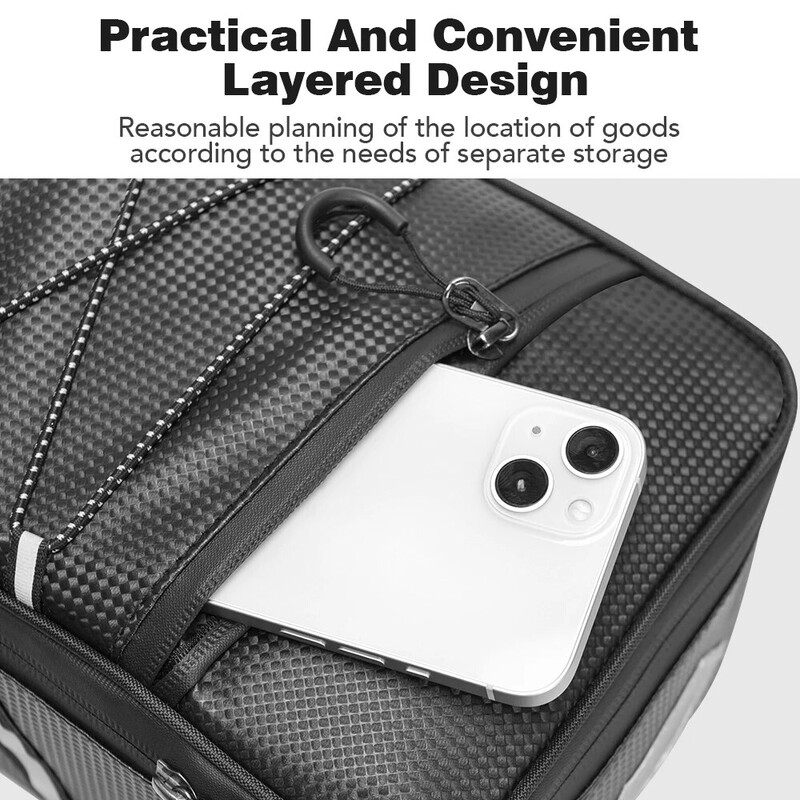 NEWBOLER Torba za stražnje sjedalo bicikla MTB torba za nosač bicikla Pretvarač za prtljažnik Biciklistička vodootporna putna torba velikog kapaciteta s kišnom navlakom