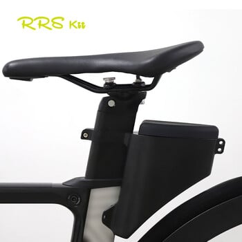 Rrskit Road Bicycle Seat Tube Storage Tail Bag Hard Shell Waterproof Shock-absorbing Droplet Type Велосипедна чанта за седло