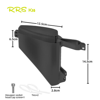 Rrskit Road Bicycle Seat Tube Storage Tail Bag Hard Shell Waterproof Shock-absorbing Droplet Type Велосипедна чанта за седло