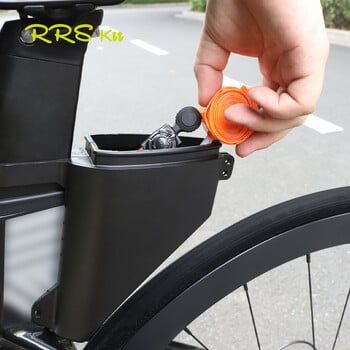 Rrskit Road Bicycle Seat Tube Storage Tail Bag Hard Shell Waterproof Shock-absorbing Droplet Type Велосипедна чанта за седло