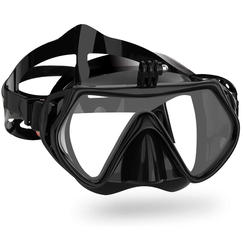 Profesionalna podvodna maska, kamera, ronilačka maska, naočale za plivanje, disalica, oprema za ronjenje, držač kamere za GoPro nosač