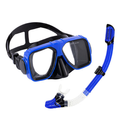 Ronilačke naočale protiv UV zračenja i zamagljivanja za odrasle s velikim lećama i inovativnim ventilom za sušenje, cijevi za disanje za udobno podvodno iskustvo