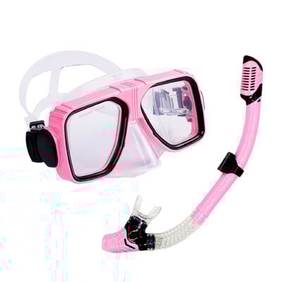 Ronilačke naočale protiv UV zračenja i zamagljivanja za odrasle s velikim lećama i inovativnim ventilom za sušenje, cijevi za disanje za udobno podvodno iskustvo