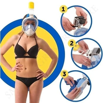 2024 Swimming Diving Mask Full Face Anti-fog Snorkeling Scuba Diving Υποβρύχια μάσκα υποβρύχιου ψαρέματος Μάσκα γυαλιά εκπαίδευσης