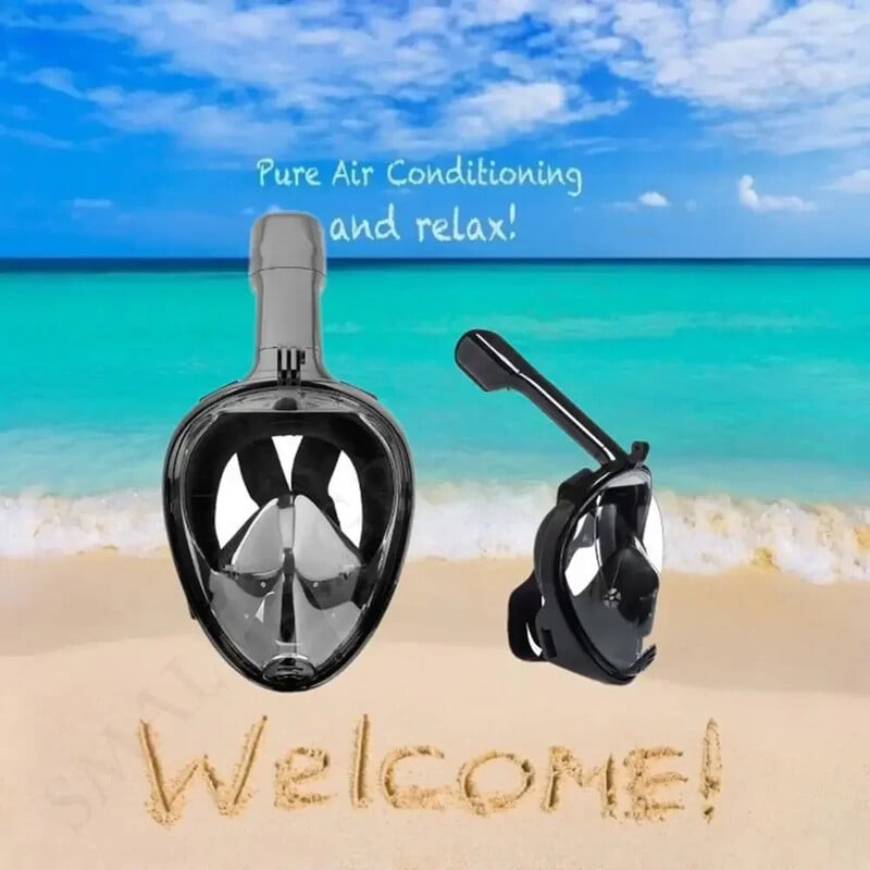 2024. Maska za plivanje Ronilačka maska za cijelo lice protiv magljenja Ronjenje s maskom za ronjenje s maskom za podvodni ribolov Naočale za obuku