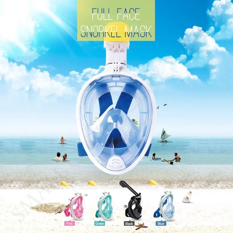 2024. Maska za plivanje Ronilačka maska za cijelo lice protiv magljenja Ronjenje s maskom za ronjenje s maskom za podvodni ribolov Naočale za obuku