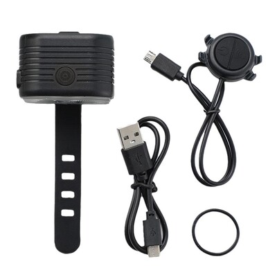 2-u-1 svjetiljka za bicikl sa sirenom za noćnu vožnju Punjiva svjetiljka za punjenje USB svjetlo za bicikl sa sirenom