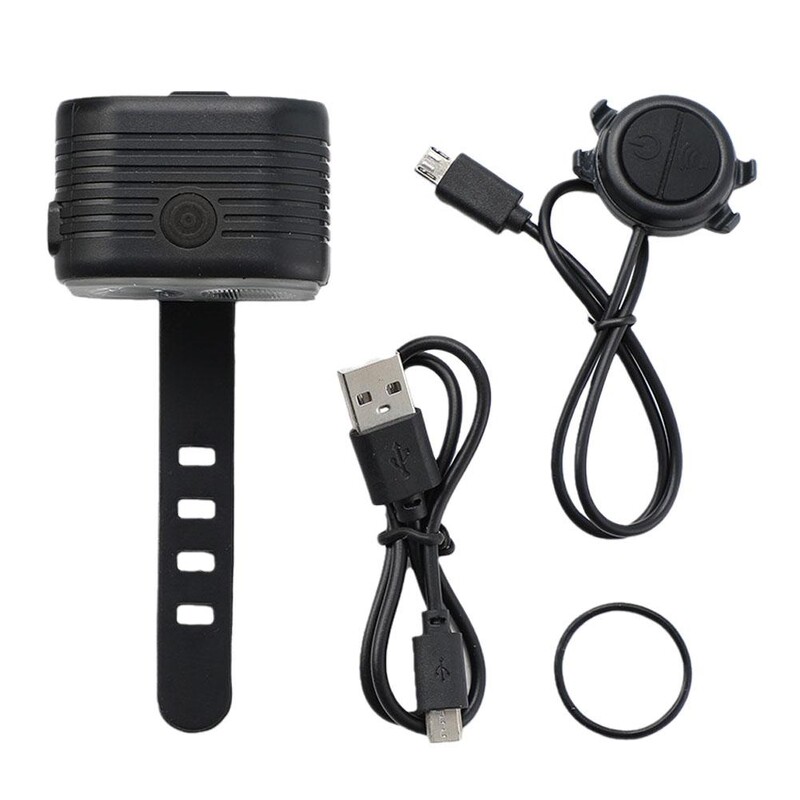 2-u-1 svjetiljka za bicikl sa sirenom za noćnu vožnju Punjiva svjetiljka za punjenje USB svjetlo za bicikl sa sirenom