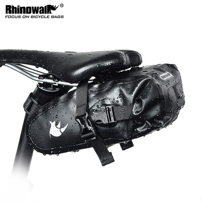 Rhinowalk 1.5L Bicycle Bike Saddle Bag Велосипедна седалка Bicycle Tail Светлоотразителни чанти Rear Pannier водоустойчива чанта за седло
