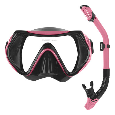 Snorkel készlet, páramentes panoráma snorkel maszk és szivárgásmentes száraz snorkel cső. snorkel felszerelés felnőtteknek