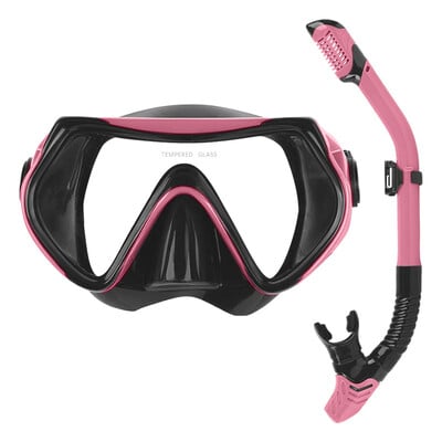 Komplet s disalicom, panoramska maska za disanje protiv magljenja i suha cijev za disanje protiv curenja. oprema za ronjenje za odrasle