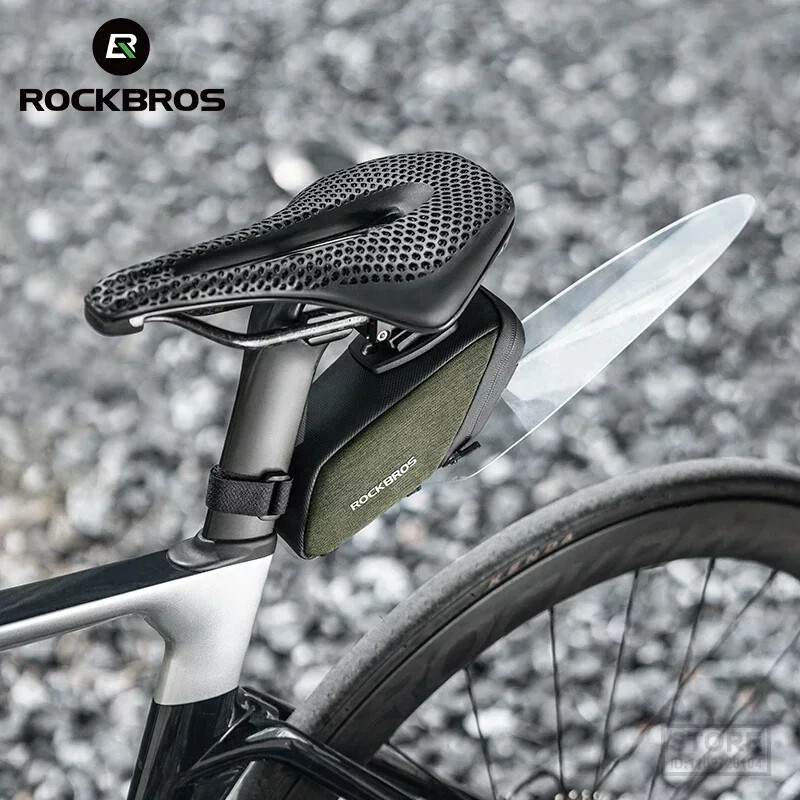 ROCKBROS torba za sjedalo bicikla, prijenosna vodootporna biciklistička sjedalica, torba za rep MTB cestovna torba za pohranu bicikla, ruksak s blatobranom
