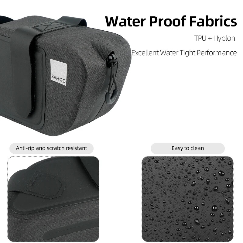 SAHOO biciklistička torba za sjedalo, otporna na kišu, reflektirajuća biciklistička torbica za pohranu, stražnja suha torbica