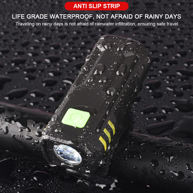 Komplet svjetala za bicikl Svjetlina prednjeg svjetla USB Punjiva Jednostavna instalacija 3 načina Dodatna oprema za bicikle za cestovnu MTB