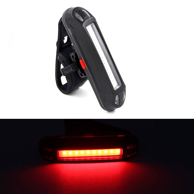 USB punjivo LED svjetlo za bicikl Stražnje stražnje svjetlo za bicikl MTB Sigurnosno upozorenje Lanterna za bicikle Dodaci za bicikl Lampa za bicikl