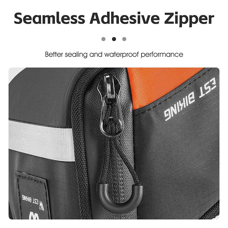 WEST BIKING 4 boje Torbe za sjedalo bicikla Reflektirajuća stražnja torba za alat za bicikl Vodoodbojna torba ispod sjedala MTB Dodaci za cestovne bicikle