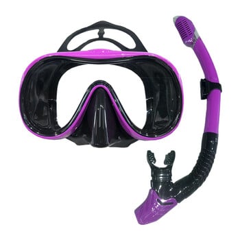 QYQ Professional Diving Mask and Swimming Easy Breath Tube Snorkel