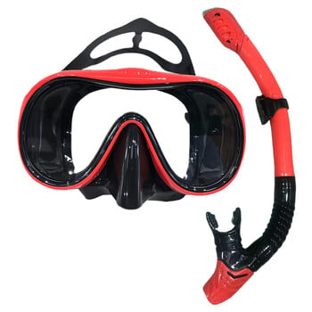 QYQ Professional Diving Mask and Swimming Easy Breath Tube Snorkel