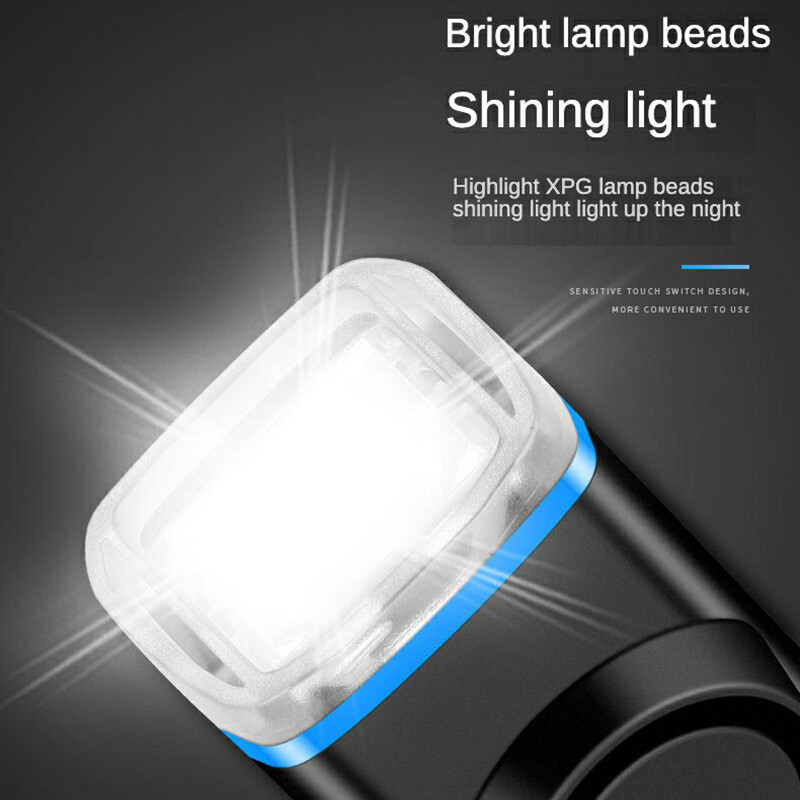 Svjetlo za trubu za bicikl Prednja rasvjeta za bicikl Lampe za bicikl s električnom sirenom 120DB Biciklistička svjetiljka za prednja svjetla za bicikl Zvono za bicikl