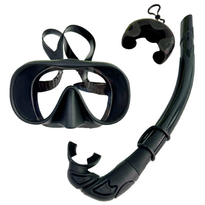 1 ΤΕΜ Σετ αναπνευστικών γυαλιών κατάδυσης, αντιομίχλης, αδιάβροχο, ασφαλές και περιποιητικό, παρέχοντας μια άνετη εμπειρία νερού