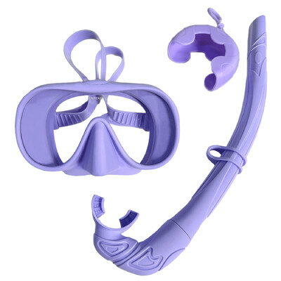 1 ΤΕΜ Σετ αναπνευστικών γυαλιών κατάδυσης, αντιομίχλης, αδιάβροχο, ασφαλές και περιποιητικό, παρέχοντας μια άνετη εμπειρία νερού